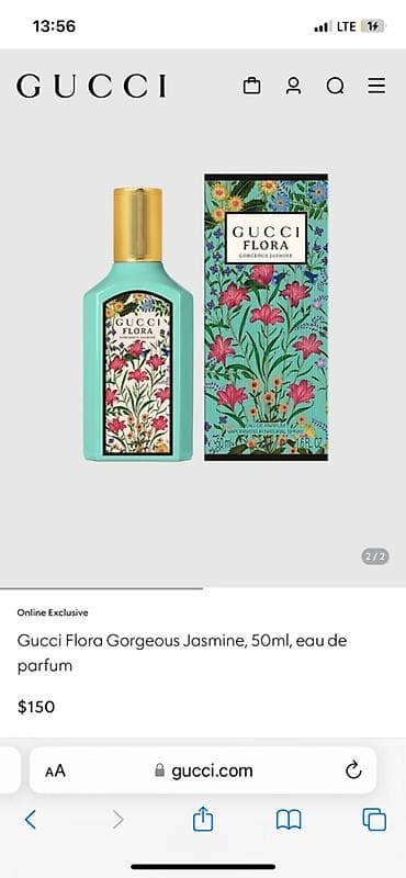 Gucci Flora Gorgeous Jasmine Eau de Parfum, 50 мл - Тип: парфюмерная — 4