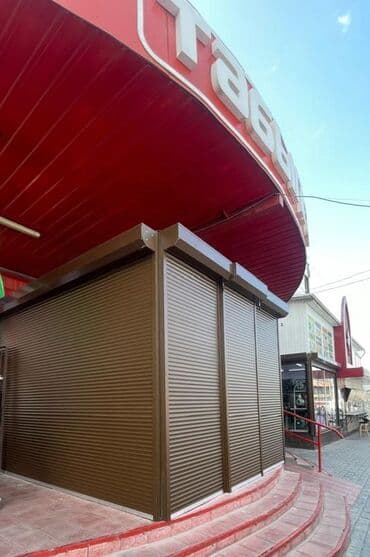 ворота рольставни: Алюминиевые, Автоматические, Длина: 10 м, Alutech, Для магазина, Со стойками, В рассрочку, Новый, Бесплатная установка — 3