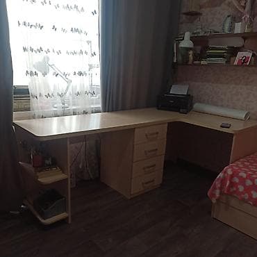 borsan loft: Детский мебельный комплект б/у (светлый дуб/берёза): двухъярусная — 2