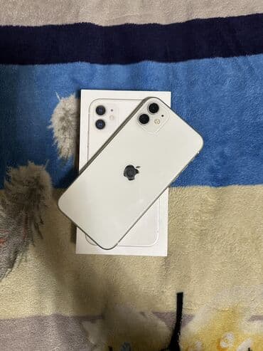 купить чехол для телефона redmi: IPhone 11, Новый, 64 ГБ, Белый, Коробка, 73 % — 2