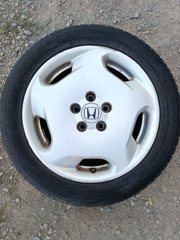 Колеса в сборе 215 / 55 / R 17, Лето, Б/у, Комплект, Легковые, Литые, отверстий - 5