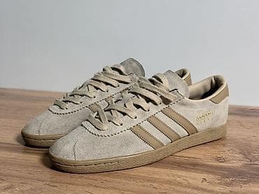 адидас кампусы: Мужские кроссовки, 42, Adidas, Б/у, цвет - Бежевый, Самовывоз, Платная доставка — 2