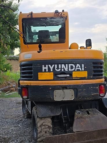 эксковатор 55: Экскаватор, Hyundai, Колесный — 4