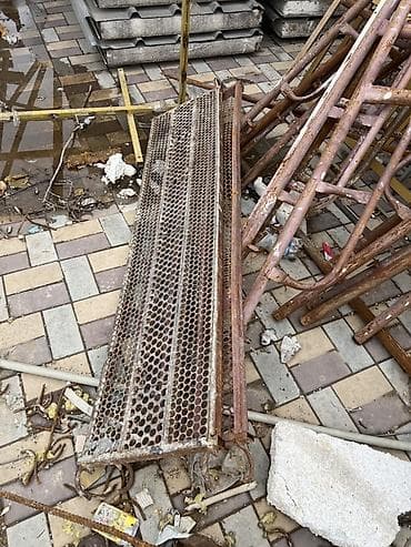 лестницы каркас: Строительные леса рамного типа Комплектация: - Рамы из стальной трубы — 2