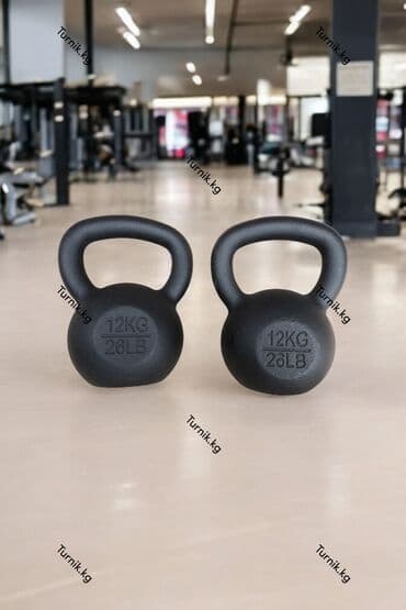 настольные теннисные ракетки: Гири 12кг чугун 2шт — 1