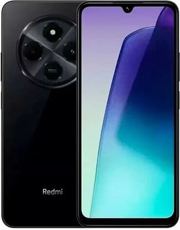Redmi, Redmi 14C, Б/у, 256 ГБ, цвет - Черный, 2 SIM