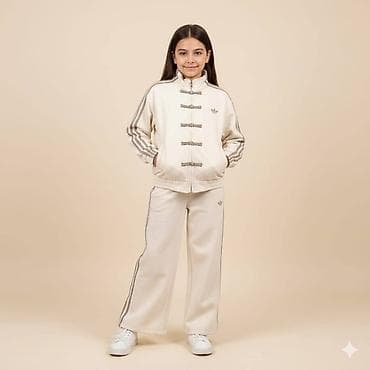 футбольная форма роналду: Костюм спортивный (верх + брюки), бежевый - Двухпредметный комплект — 3