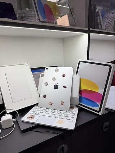 ipod pro: Планшет, Apple, память 128 ГБ, 10" - 11", Wi-Fi, Б/у, Классический цвет - Серебристый — 1