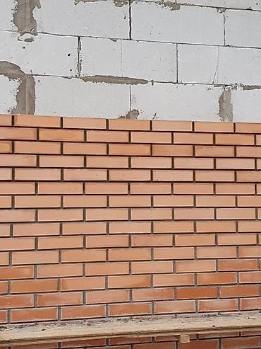 трафарет кирпича: Кирпичная облицовка фасадов - Профессиональная кладка облицовочного — 4