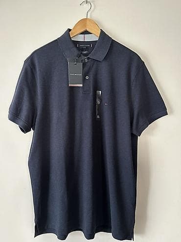 Джинсы: Поло Tommy Hilfiger со штатов 🇺🇸 - Модель: The Hilfiger Polo Shirt — 1