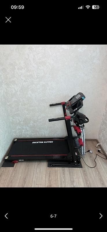 электро самокады: Беговая дорожка Health Walking — домашний кардиотренажёр нового — 1