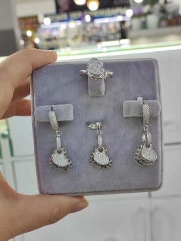 эксклюзивные свадебные пригласительные: Серебряный Комплект под Тиффани Серебро 925 пробы Размеры имеются — 9