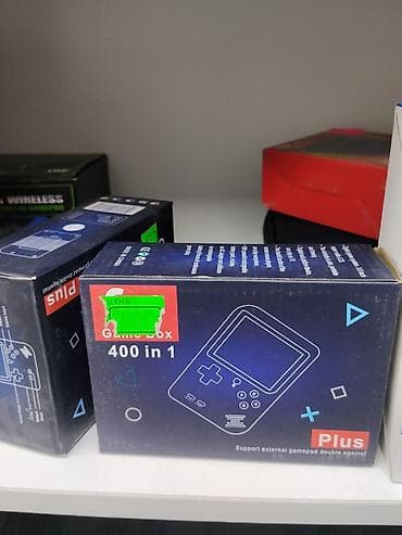 Портативная игровая приставка Game Box Plus — 400 in 1. Основные