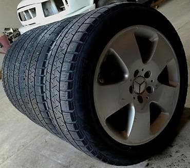 Унаа: Дөңгөлөктөр монтажда 225 / 50 / R 17, All-season, Колдонулган, Комплект, Жеңил унаалар, Куйма, тешиктери - 5 — 9