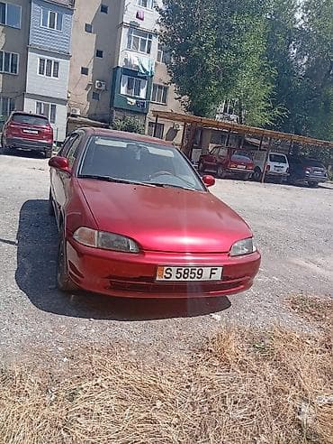 Унаа: Honda Civic: 1992 г., 1.5 л, Кол менен иштөөчү, Бензин, Седан — 1