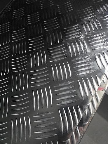 Рифлёный алюминиевый лист (квинтет/«насечка») - Материал: алюминий. -