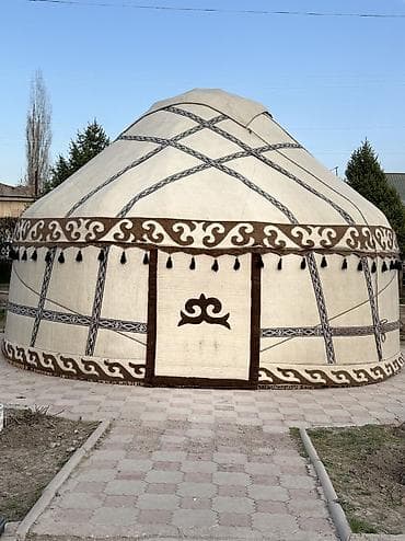 лук деревянный: Аренда юрты, Каркас Деревянный, 75 баш, Казан, Посуда, С полом — 6