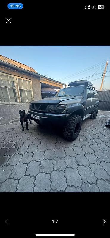 golf 4: Nissan Patrol: 2000 г., 3 л, Ручные, Дизель, Внедорожник — 2