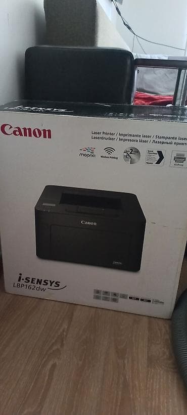 Продаю надежный черно-белый лазерный принтер Canon i-SENSYS LBP162dw в — 2