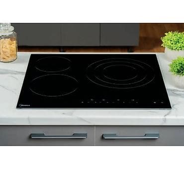 жировой фильтр: Электрическая варочная поверхность Midea, стеклокерамика. - 4 — 5
