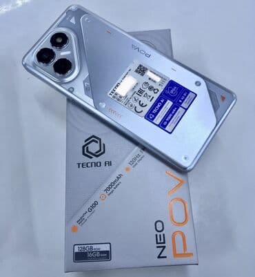 телефон хуавей p6: Tecno Pova Neo, Новый, 128 ГБ, цвет - Серебристый, 2 SIM — 2