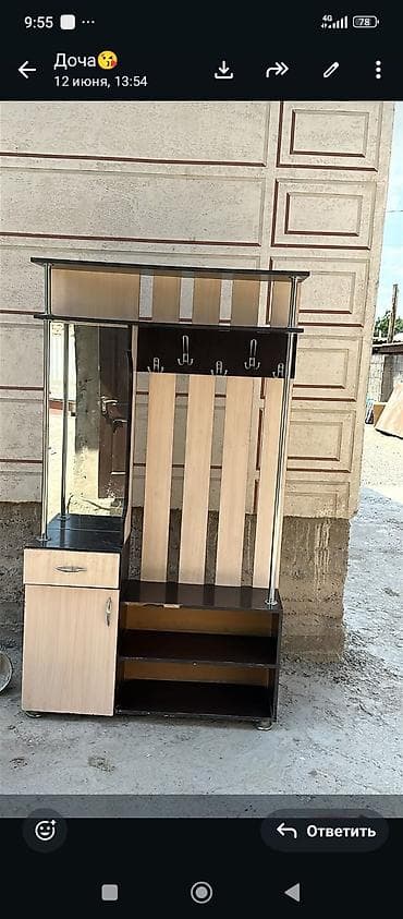 Прихожая с зеркалом + набор для маникюра 1) Прихожая модульная - at lalafo.kg Прихожая с зеркалом + набор для маникюра 1) Прихожая модульная -