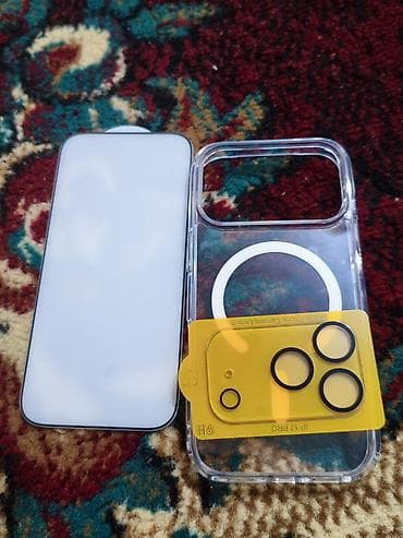 Прозрачный чехол MagSafe + защита камеры для iPhone 17 Pro Комплект