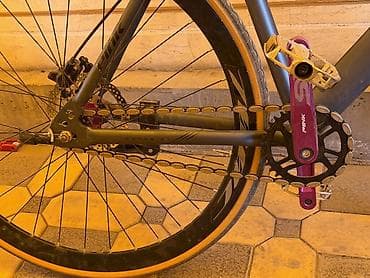 велик фикс цена: Шоссейный велосипед, Рама M (156 - 178 см), Б/у — 7