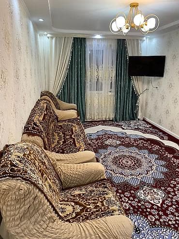3 комнаты, 57 м², Центральная мечеть 104 серия, 4 этаж, Косметический ремонт