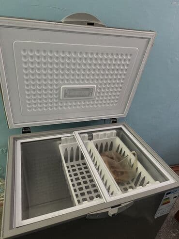 морозильные камеры для дома цена: Морозильный ларь Peony (серый) - Тип: морозильный ларь с верхней — 5