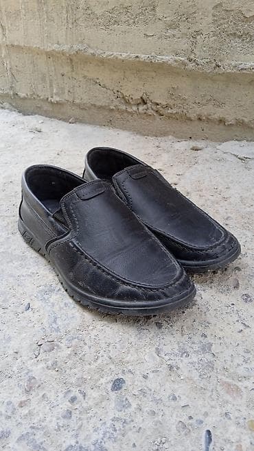 46 обувь: Мужские туфли, 37, Б/у, цвет - Черный, Самовывоз — 2