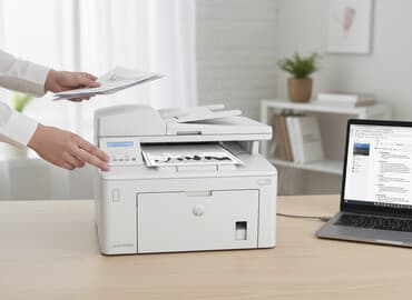 совместимые расходные материалы hp черно белые картриджи: МФУ лазерное HP LaserJet Pro M227sdn в белом корпусе поддерживает — 1