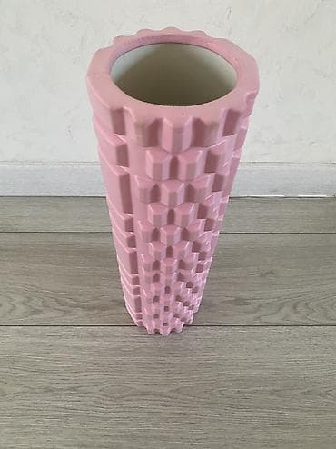 iphone 8: Массажный ролик (розовый) - Массажный ролик (foam roller): рельефная — 3