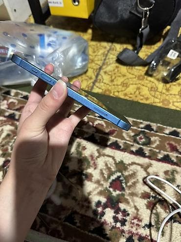 iphone max: IPhone 13, Б/у, 128 ГБ, Синий, Чехол, 78 % — 4