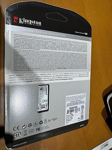 egopad e24: Накопитель для ПК, Новый, Kingston, SSD, 256 ГБ, 2.5", Для ПК — 2