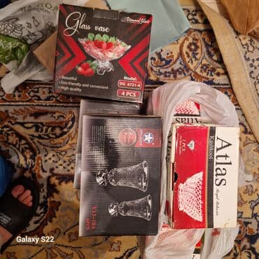 Стаканы 12 шт 800с салатницы 5шт 500с вареницы 6шт 300с казан 1000с at lalafo.kg Стаканы 12 шт 800с салатницы 5шт 500с вареницы 6шт 300с казан 1000с