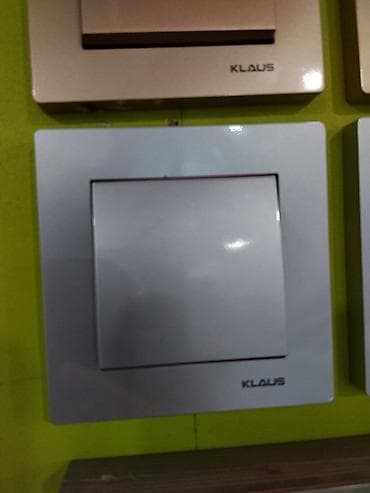 led matrix panel: Выключатель клавишный KLAUS - Тип: одноклавишный механический — 1