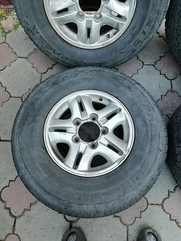 Диски: Колеса в сборе 275 / 70 / R 16, Всесезонная, Б/у, Комплект, Внедорожные (АТ/МТ), Литые, отверстий - 5 — 4