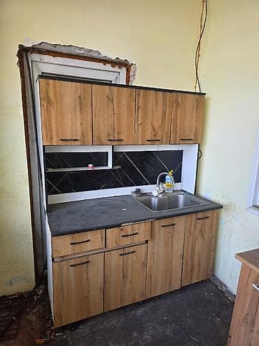 Үй жана бакча: Шкафы-купе и кухонный гарнитур в одном стиле “под дуб/серый дуб”. 1) — 4