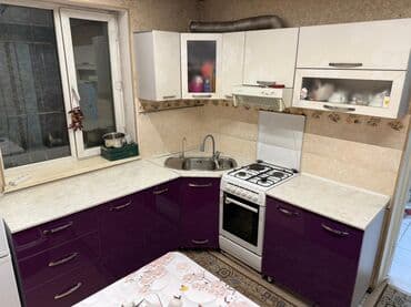 бу кухонный угалок: Кухонный гарнитур, цвет - Фиолетовый — 3