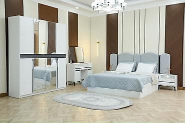 Спальный гарнитур Валенсия Размеры (ШхВхГ)см: Кровать - 245 х 126 х