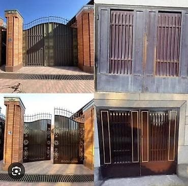 откатные: Покраска и изготовление металлических ворот, калиток и заборов - — 3