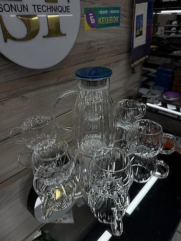 Стаканы: Набор для напитков DIAMONDS, 1 сет (арт. GPH-003/L7) Состав: - — 2