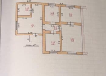 пол дома в рабочем городке: Полдома, 58 м², 3 комнаты, Собственник — 9