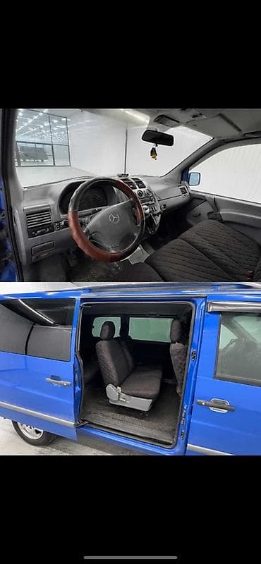 мерседес запчасти бишкек: Mercedes-Benz Vito: 2003 г., 2.2 л, Кол менен иштөөчү, Дизель, Вэн/Минивэн — 3