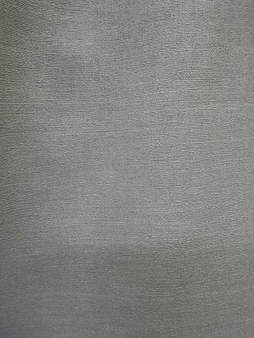 bed sheet: Ткань декоративная. блэкаут однотонная, серого цвета с легкой — 1