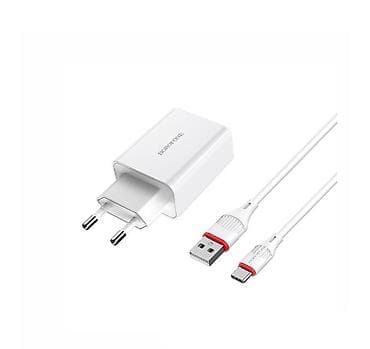 fast: Сетевое зарядное устройство BOROFONE BA21A Quick Charger Type‑C — 2