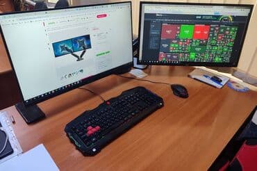 монитор с кронштейном: Продаю кронштейны одинарные и двойные — 3