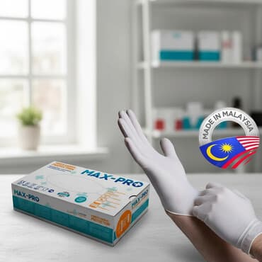 Кычкылтек жаздыктары: 🔥 Латексные одноразовые неопудренные перчатки производства *Малайзии* — 1