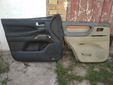 добор на двери: Межкомнатная дверь со стеклом, Б/у — 1